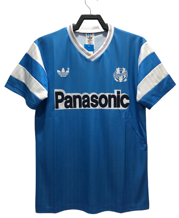 Camisa Marselha 1990 Edição Azul - Versão Retrô