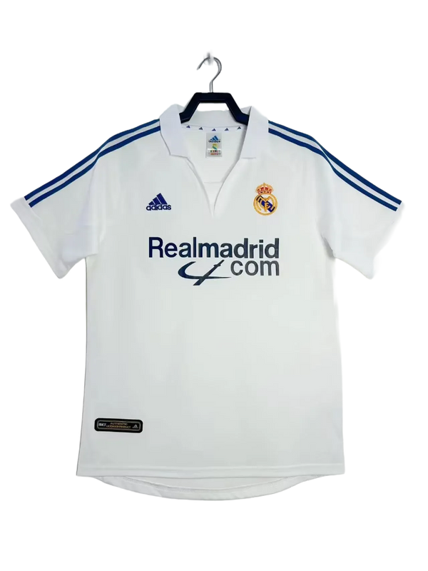 Camisa Real Madrid 01/02 I Home - Versão Retrô