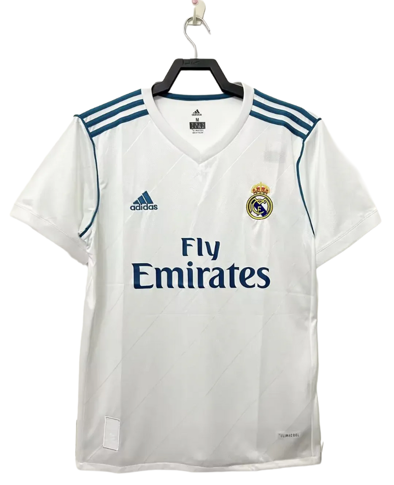 Camisa Real Madrid 17/18 I Home - Versão Retrô