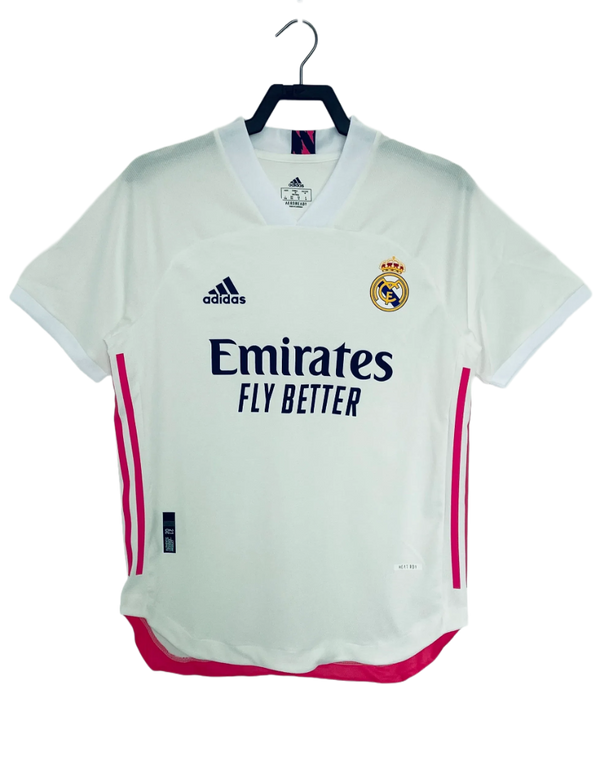 Camisa Real Madrid 2021 I Home - Versão Retrô