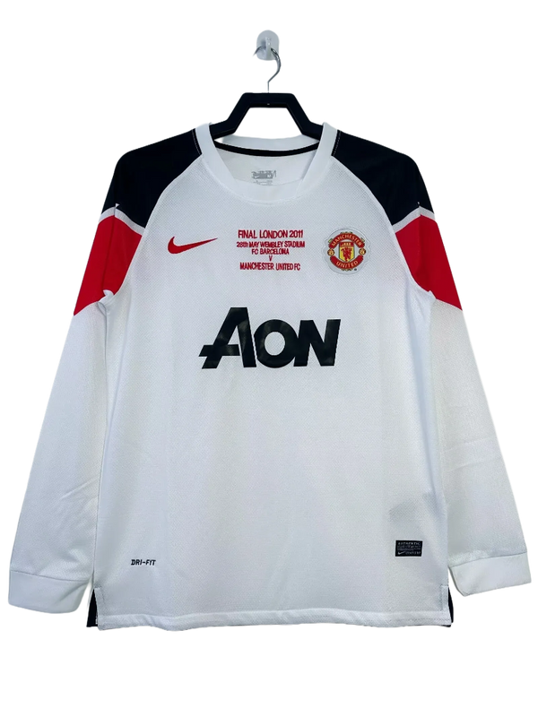 Camisa Manchester United 10/11 II Away - Versão Retrô Manga Longa