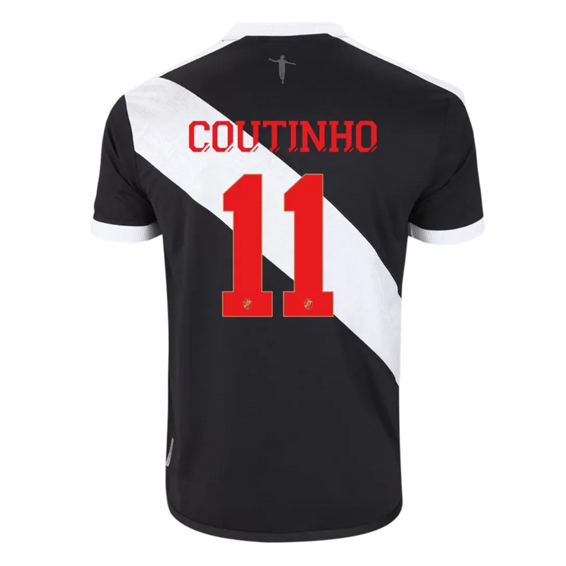 Camisa Coutinho - Vasco 24/25 I Home - Versão Torcedor