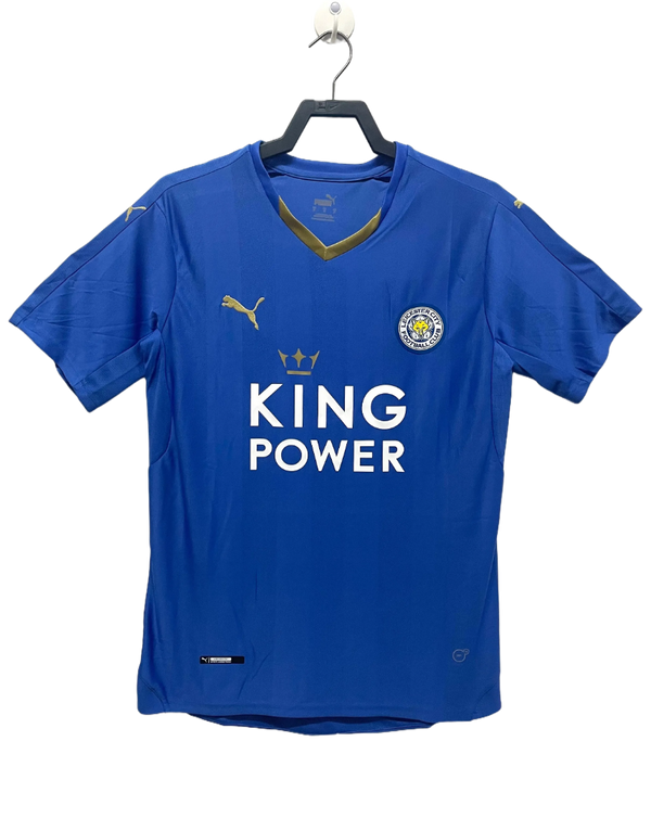 Camisa Leicester City 15/16 I Home - Versão Retrô