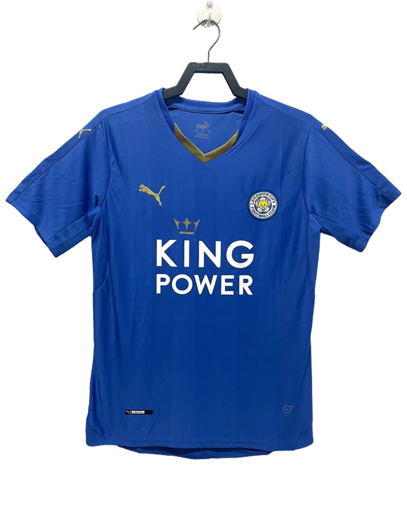 Camisa Leicester City 15/16 I Home - Versão Retrô