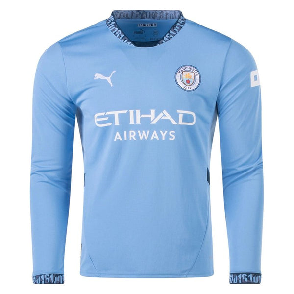 Camisa Manchester City 24/25 I Home - Manga Longa