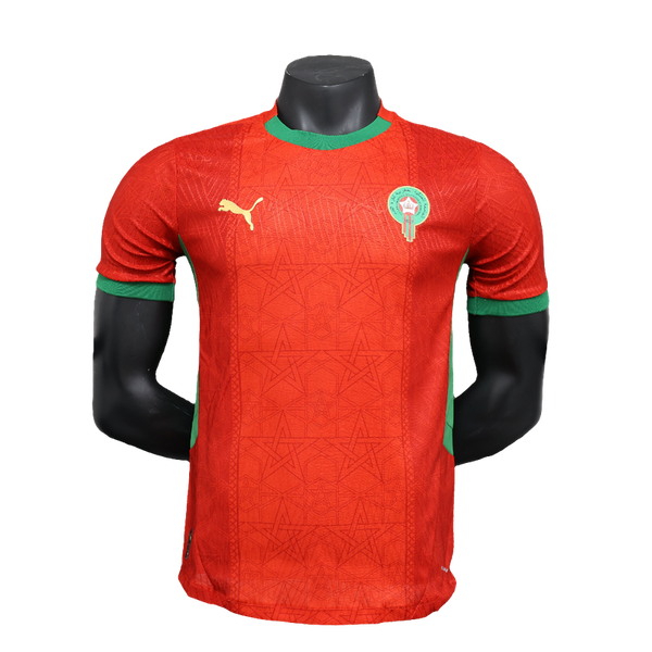 Camisa Marrocos 2025 I Home - Versão Jogador