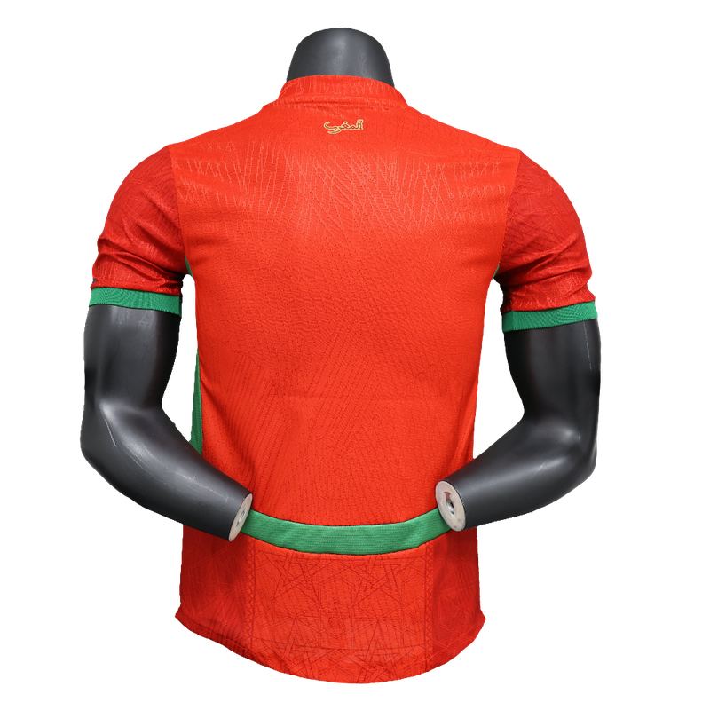 Camisa Marrocos 2025 I Home - Versão Jogador