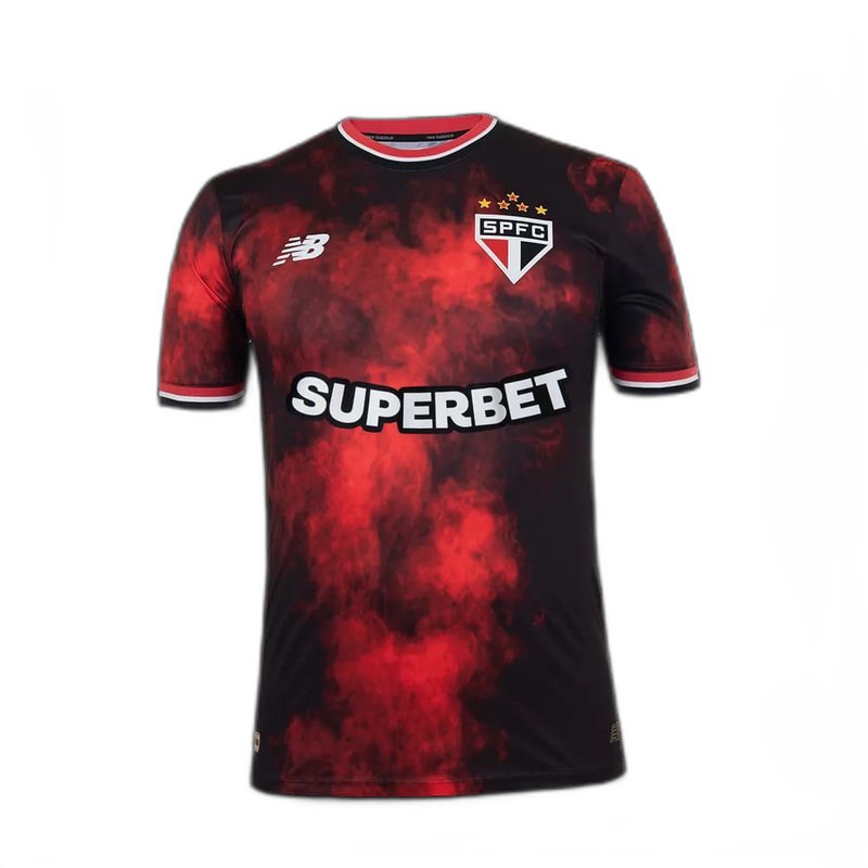 Camisa São Paulo 24/25 Comemorativa Preta - Versão Jogador