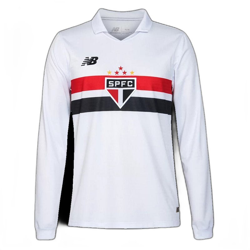 Camisa São Paulo 24/25 I Home - Manga Longa