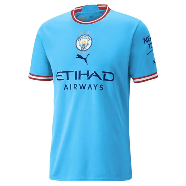 Camisa Campeões da Tríplice Coroa - Manchester City 2023 Comemorativa - Versão Torcedor