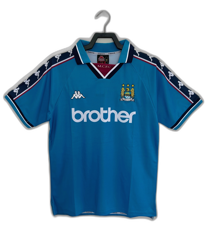 Camisa Manchester City 97/98 I Home - Versão Retrô