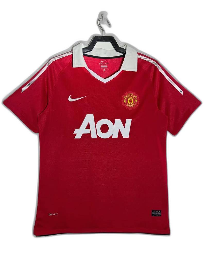 Camisa Manchester United 10/11 I Home - Versão Retrô