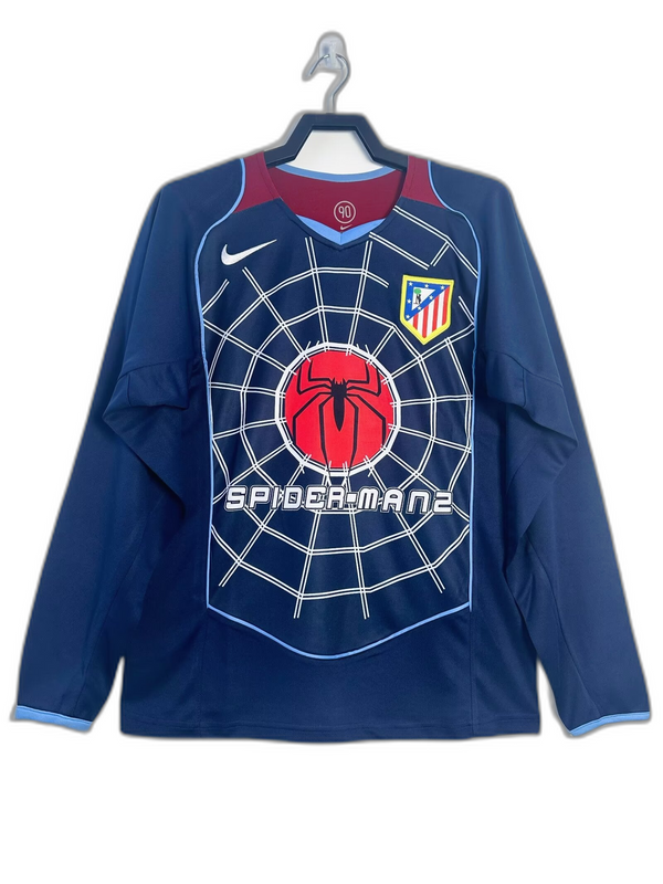 Camisa Atlético de Madrid 04/05 II Away - Versão Retrô Manga Longa