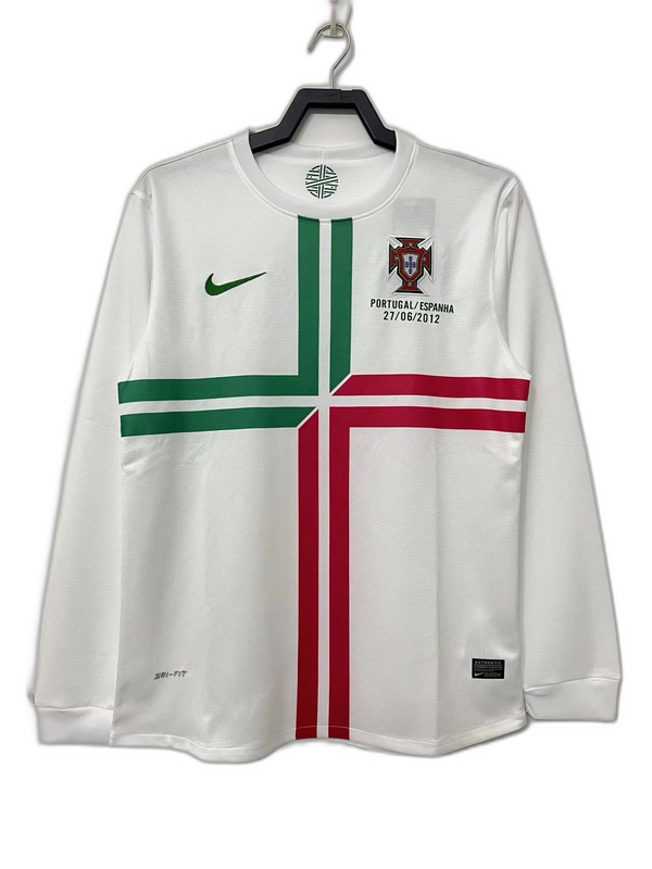 Camisa Portugal 2012 II Away - Versão Retrô Manga Longa