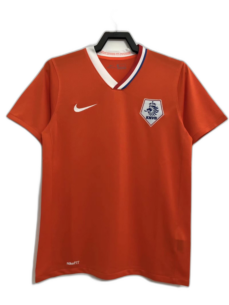 Camisa Países Baixos 2008 I Home - Versão Retrô