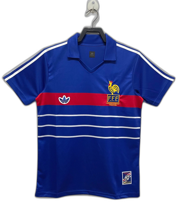 Camisa França 1984 I Home - Versão Retrô