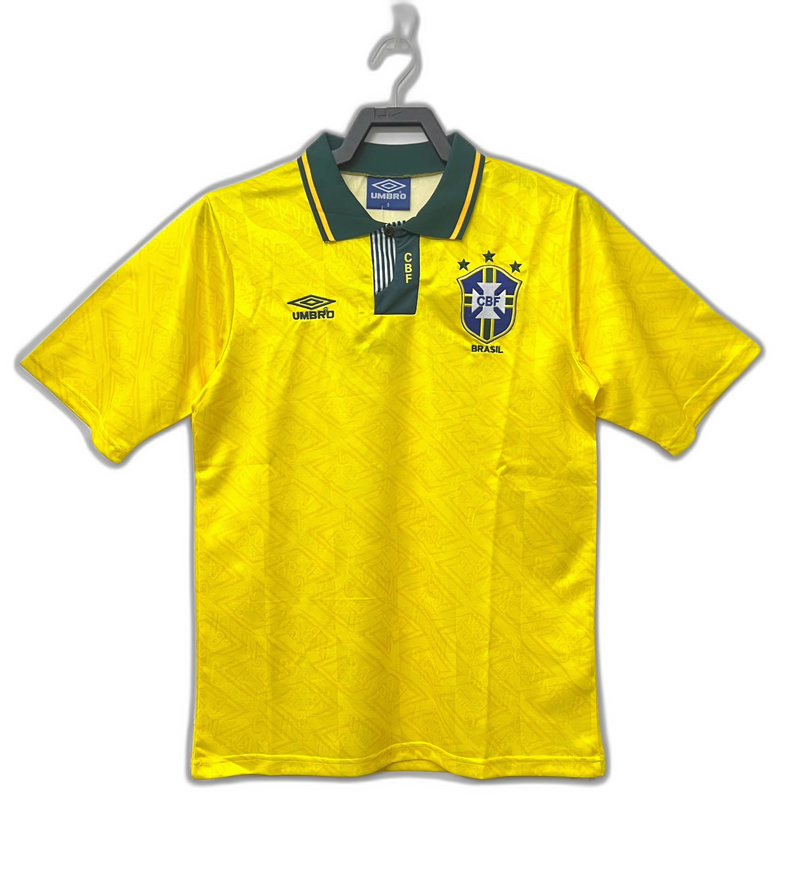 Camisa Brasil 91/93 I Home - Versão Retrô