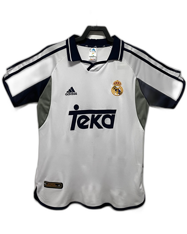 Camisa Real Madrid 00/01 I Home - Versão Retrô