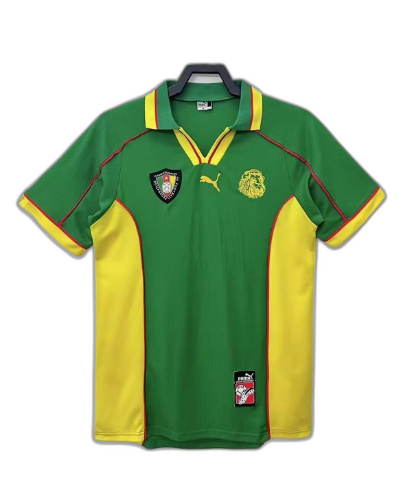 Camisa Camarões 1998 I Home - Versão Retrô