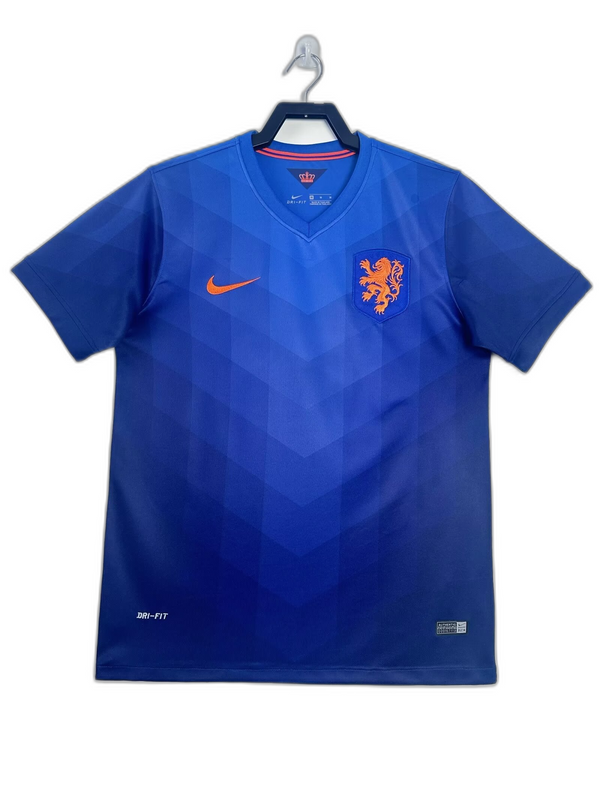 Camisa Países Baixos 2014 II Away - Versão Retrô