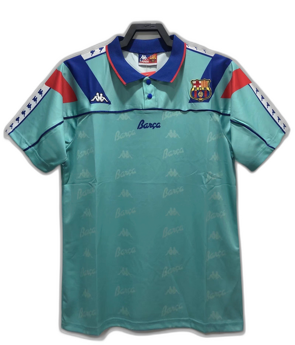 Camisa Barcelona 92/95 Light Blue - Versão Retrô