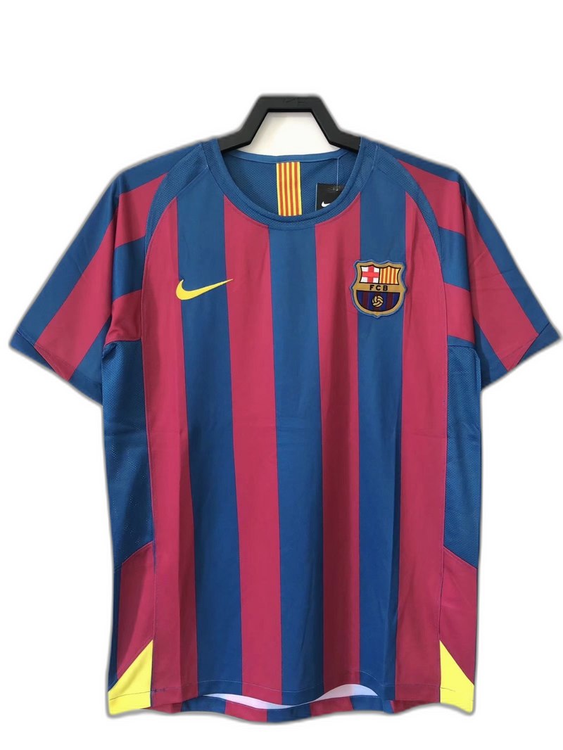 Camisa Barcelona 05/06 I Home - Versão Retrô