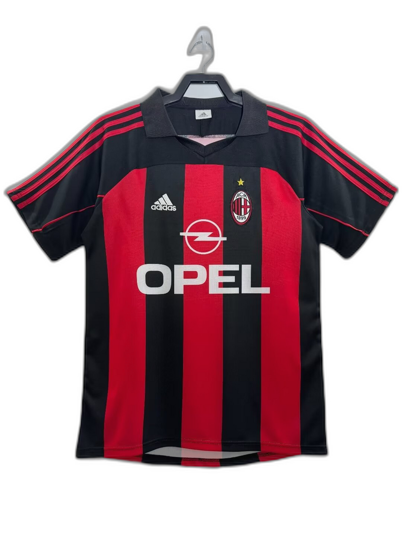 Camisa AC Milan 00/02 I Home - Versão Retrô