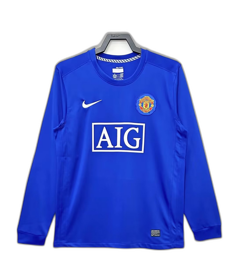 Camisa Manchester United 08/09 III Third - Versão Retrô Manga Longa