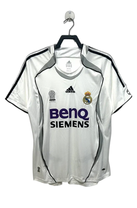 Camisa Real Madrid 06/07 I Home - Versão Retrô