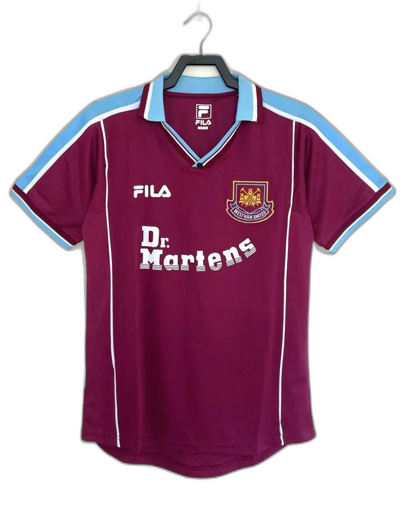 Camisa West Ham 99/01 I Home - Versão Retrô