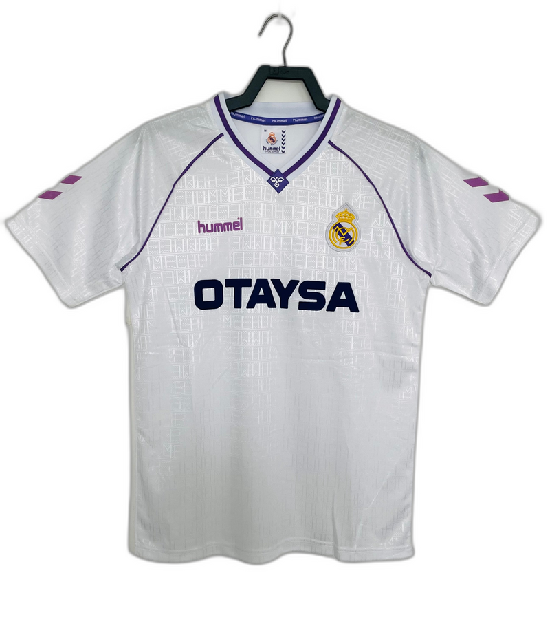 Camisa Real Madrid 90/92 I Home - Versão Retrô