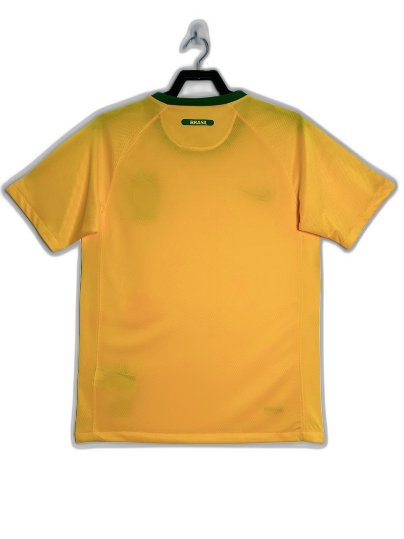 Camisa Brasil 2010 I Home - Versão Retrô