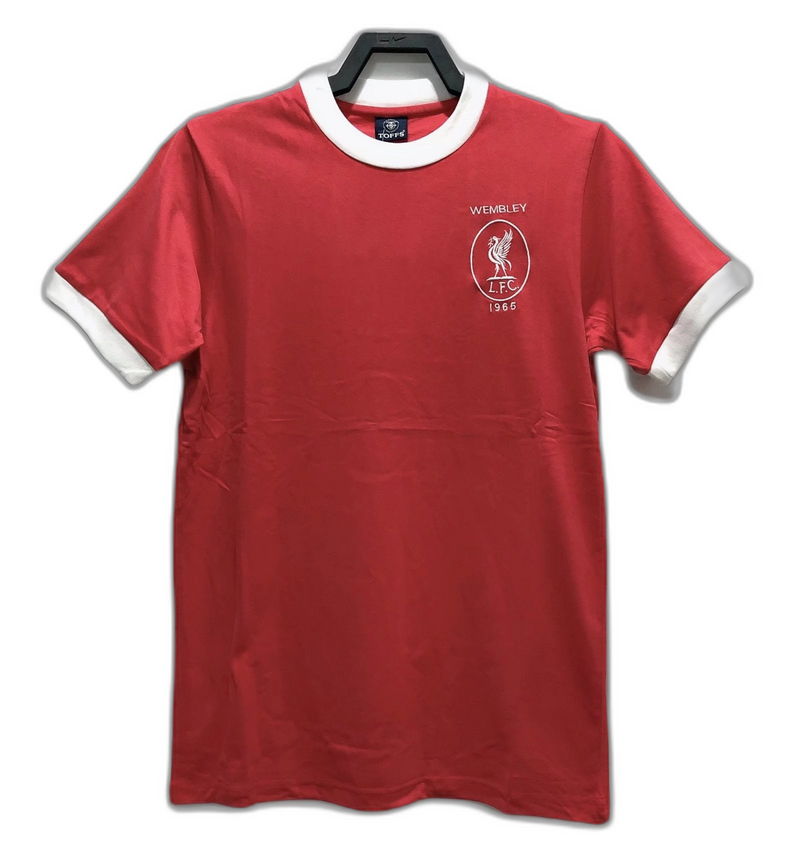 Camisa Liverpool 1965 Edição Wembley - Versão Retrô