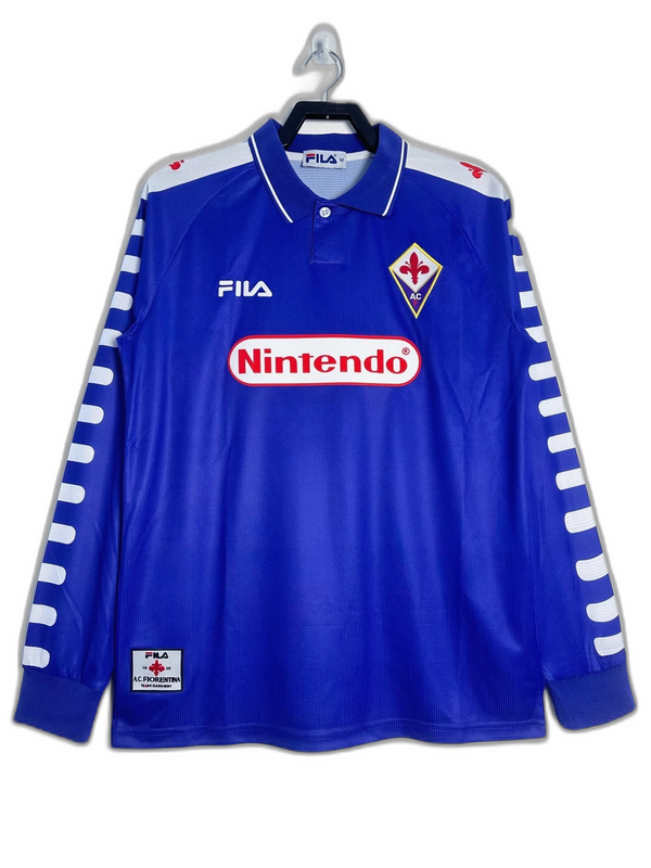 Camisa Fiorentina 98/99 I Home - Versão Retrô Manga Longa