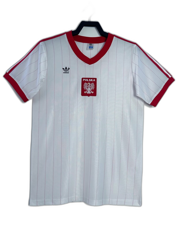 Camisa Polônia 1982 I Home - Versão Retrô