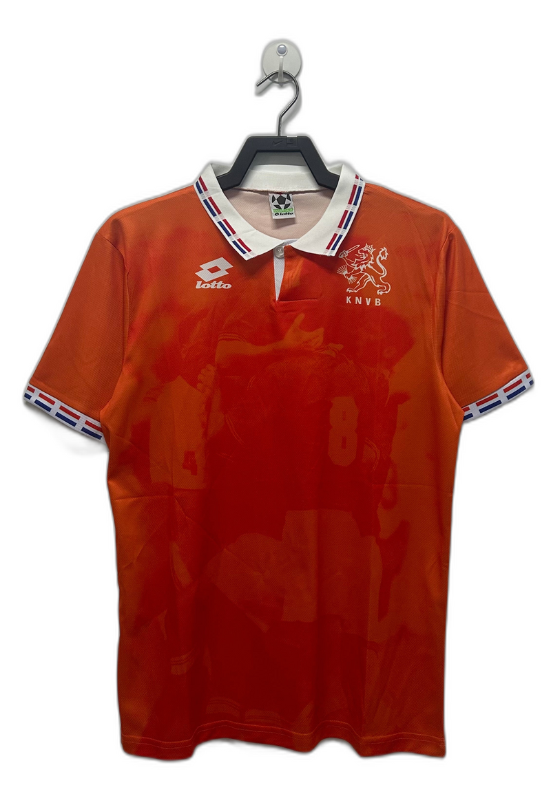 Camisa Países Baixos 1996 I Home - Versão Retrô