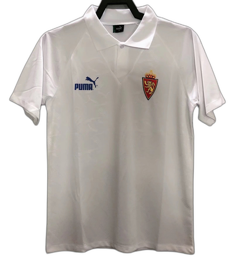 Camisa Real Zaragoza 1995 I Home - Versão Retrô