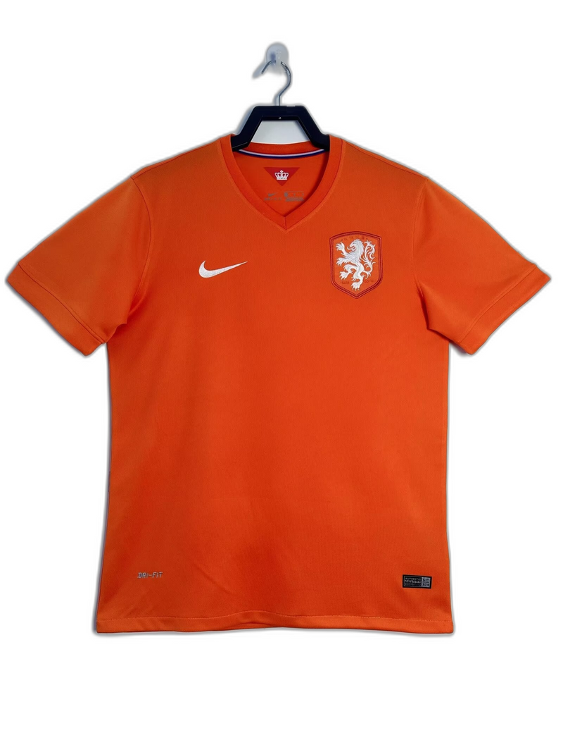 Camisa Países Baixos 2014 I Home - Versão Retrô