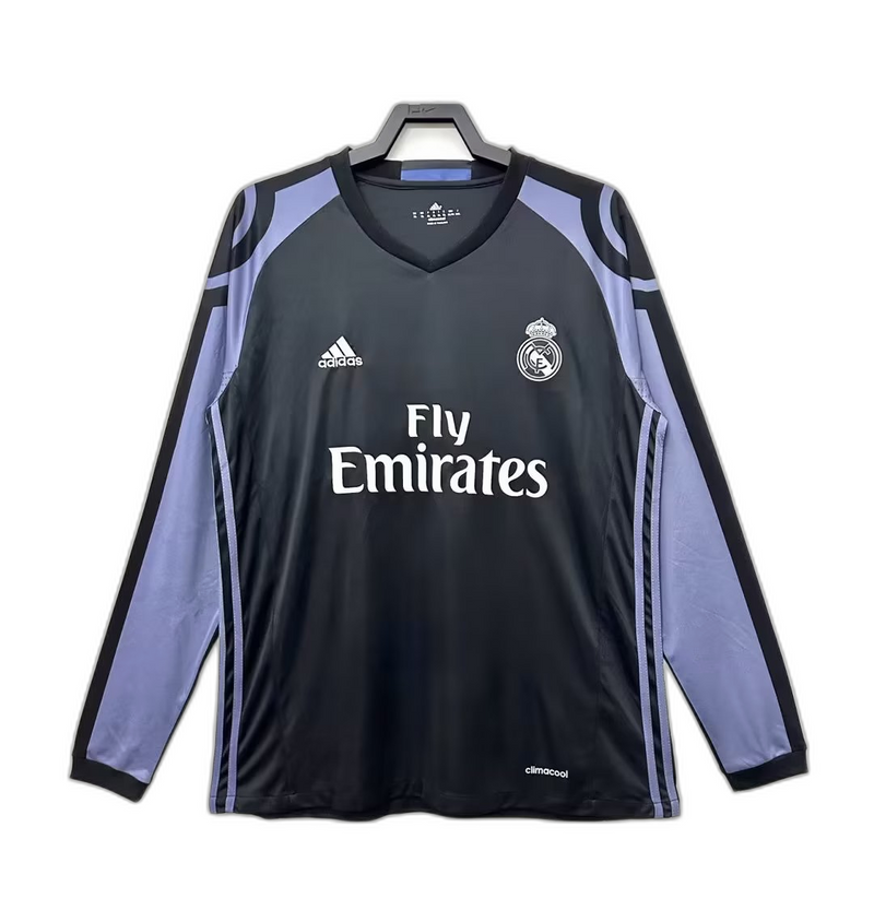 Camisa Real Madrid 16/17 III Third - Versão Retrô Manga Longa