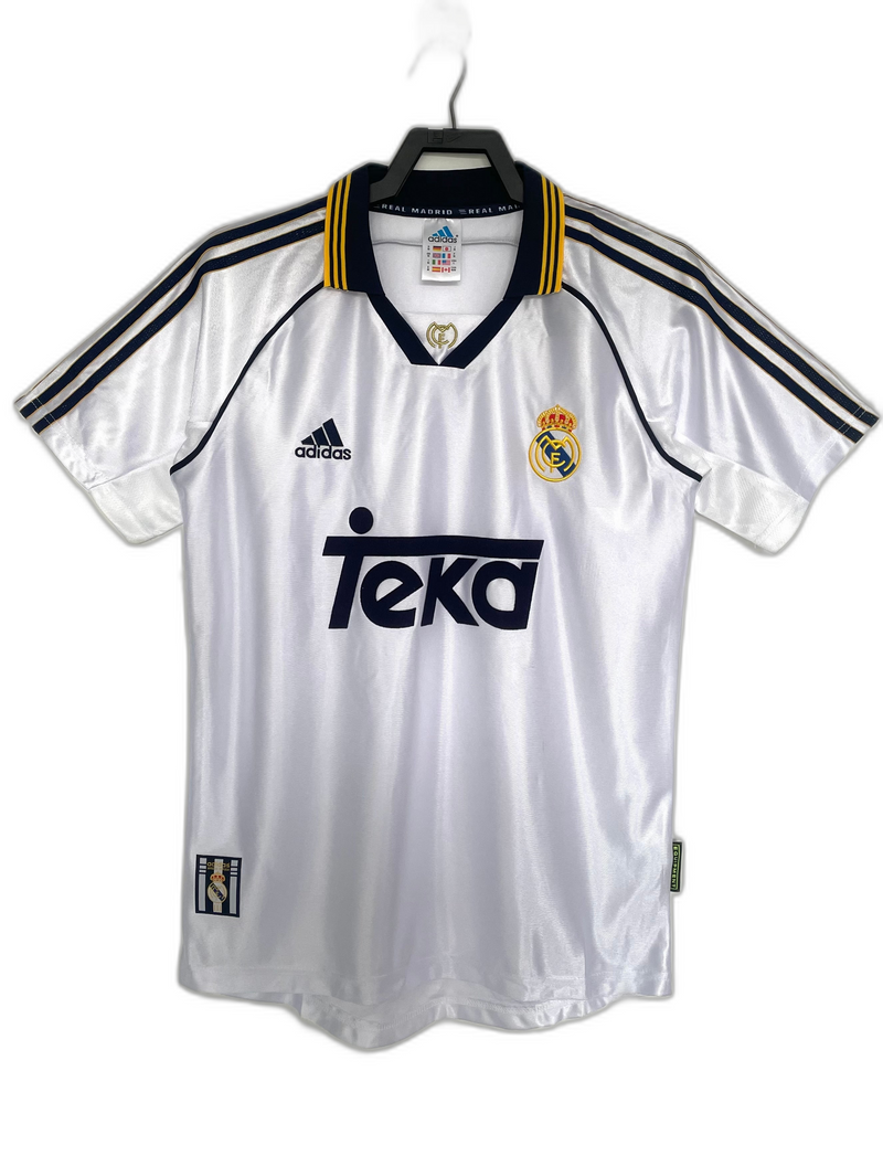 Camisa Real Madrid 98/00 I Home - Versão Retrô