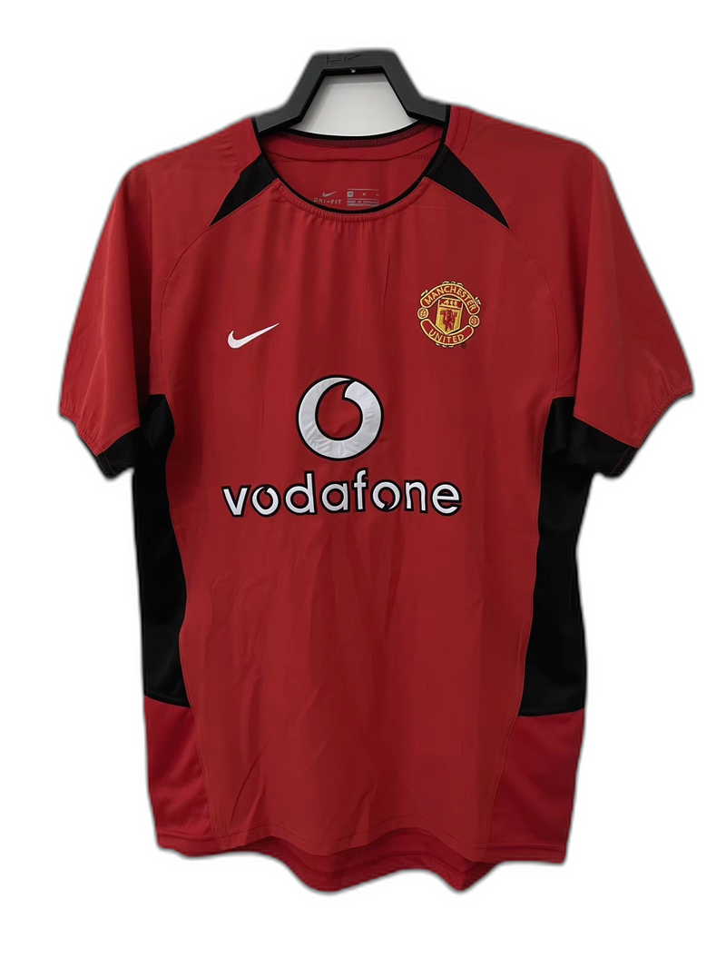 Camisa Manchester United 02/04 I Home - Versão Retrô