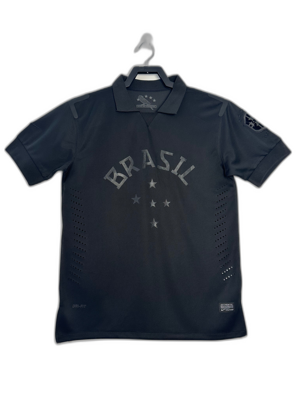 Camisa Brasil 13/14 Black - Versão Retrô