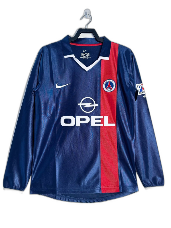 Camisa Paris Saint-Germain (PSG) 01/02 I Home - Versão Retrô