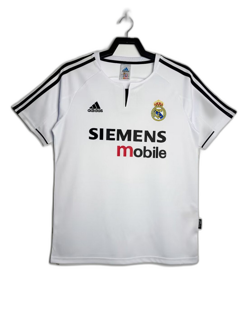 Camisa Real Madrid 03/04 I Home - Versão Retrô