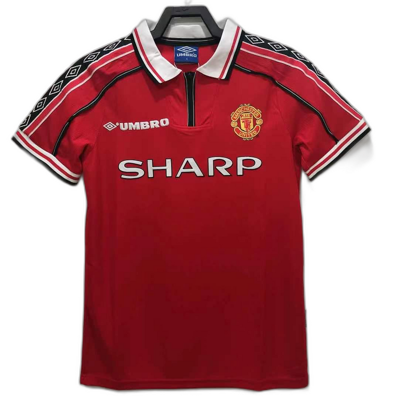 Camisa Manchester United 98/99 I Home - Versão Retrô